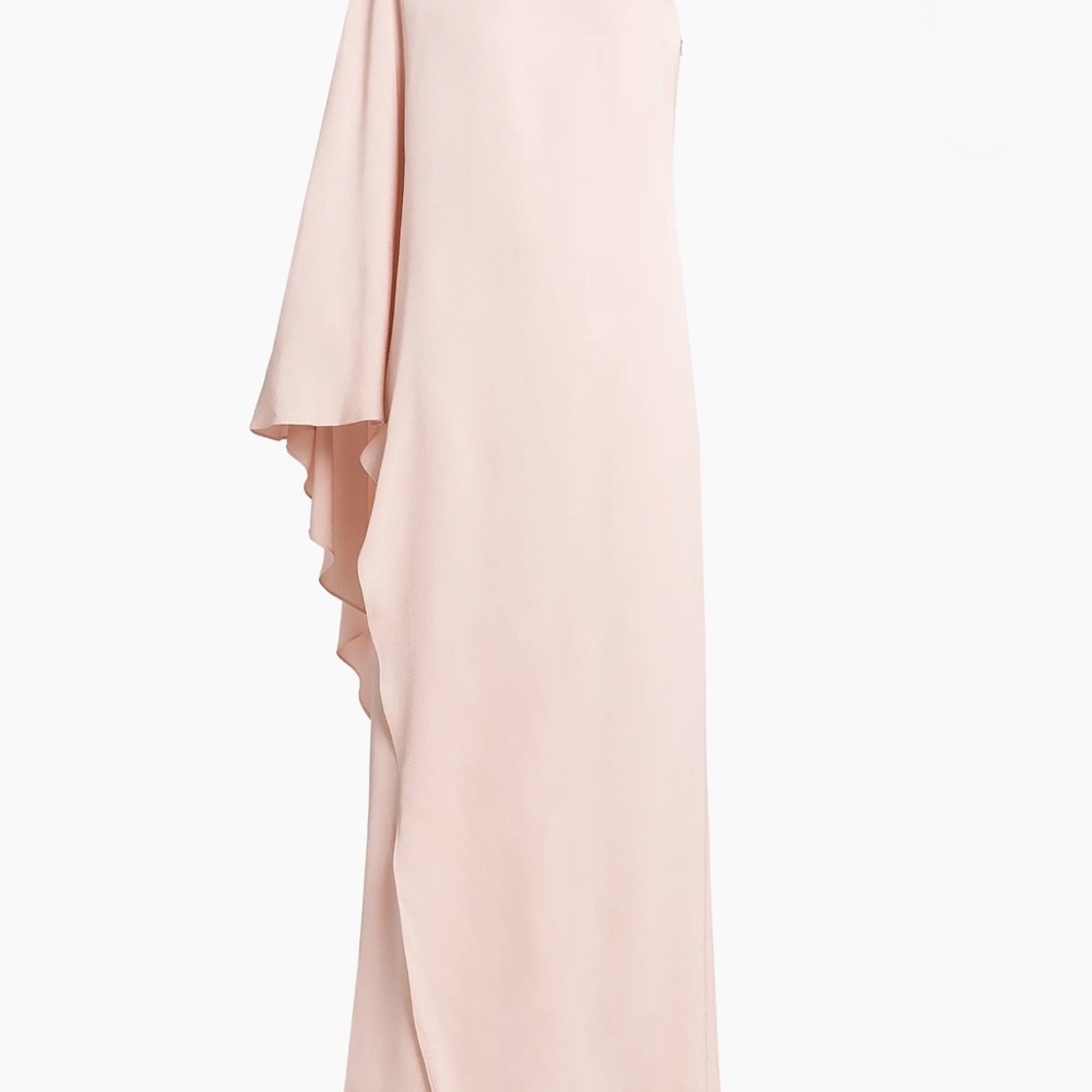 Tom Ford Blush One-Shoulder Gown